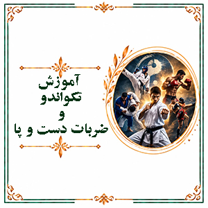 آموزش تکواندو و ضربات دست و پا