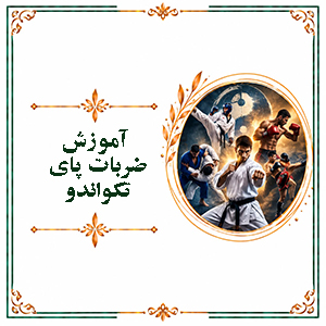 آموزش ضربات پای تکواندو